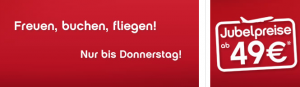 Jubelpreise bei Airberlin