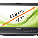 Medion Akoya E7221 17,3″ Notebook (2,4 GHz, 4GB Ram, 750GB HDD, Windows 8) für 386,95€ inkl. Versand