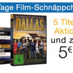 5 Tage Film-Schnäppchen: 5 Filme kaufen und 5€ Rabatt bekommen
