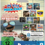 PlayStation Vita Mega Pack: 8GB Speicherkarte inkl. 10 Games für 39,99€ inkl. Versand