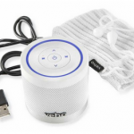 Veho „Ice“ white 360° Bluetooth Kabelloser Lautsprecher für 35,90€ inkl. Versand