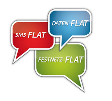 Tarif Flatrates im Logo