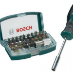 Bosch 32-tlg. Schrauberbit-Set + Handschraubendreher für 11,00€ inkl. Versand