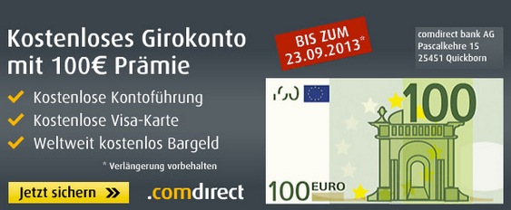 Comdirect Sparen Comdirect Sparen