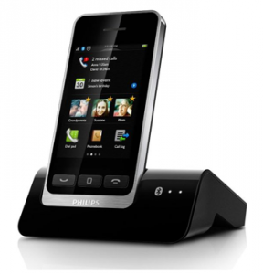 Philips S10A schnurloses Telefon mit Anrufbeantworter