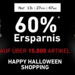 60% Halloween Rabatt für über 15.000 Artikel bei Dress-for-less + 10% Gutschein