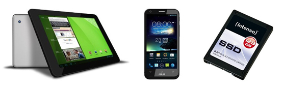 Amazon Angebote der Woche – KW 44 mit Asus Padfone 2, Odys Noon Pro Tablet und mehr