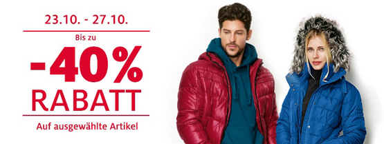 Bis zu 40 Prozent Rabatt beim Einzelteile Sale von C&A auf ausgewählte Ware