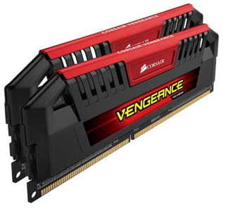 Corsair Vengeance Pro Rot 16GB (2x8GB) DDR3 2400 MHz Arbeitsspeicher