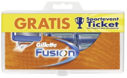 Gillette Fusion Klingen