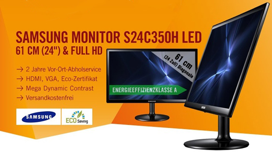 Samsung S24C350H - 24 Zoll Full HD LED Monitor