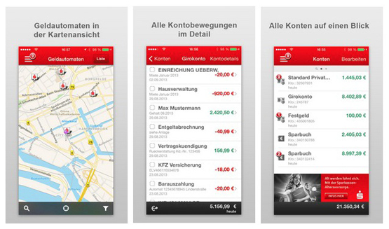 Sparkasse+ App für Smartphones