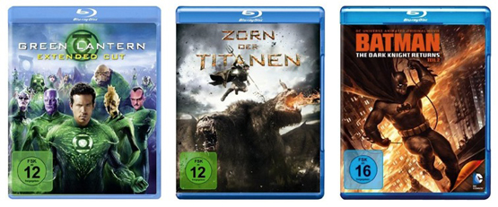 Superhelden Tag bei Amazon - verschiedene DVD und Blu-ray Aktionen