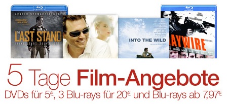 5 Tage Film-Angebote