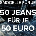50 Jeans für je 50€ bei Dress-for-less + 10% Gutschein