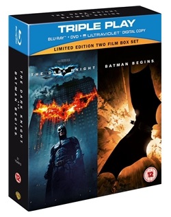 Batman Begins + The Dark Knight auf Blu-ray