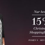 Christmas Shopping bei Tom Tailor mit 15% Rabatt