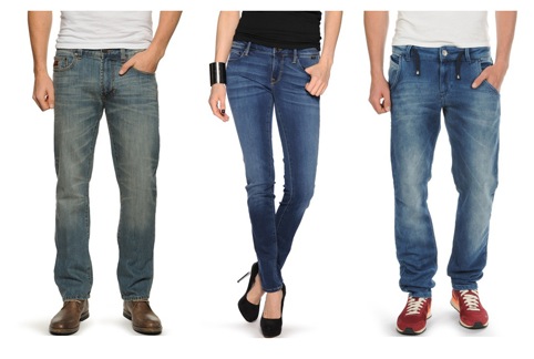 Damen und Herren Jeans bei Dress-for-less