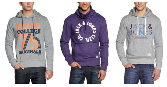 Günstige Jack & Jones Hoodies bei Amazon