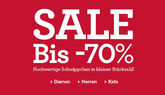 Lands End Sale mit bis zu 70 Prozent Rabatt