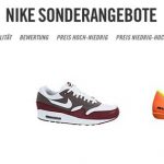 Nike Sale mit Rabatten bis zu 50% + 20% Gutschein und kostenloser Versand