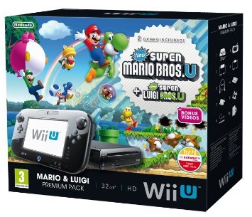 Nintendo Wii U Konsole Premium Pack
