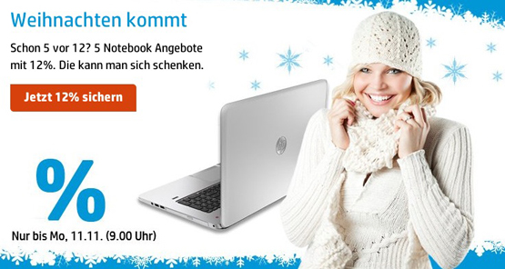 Notebook Angebote bei HP