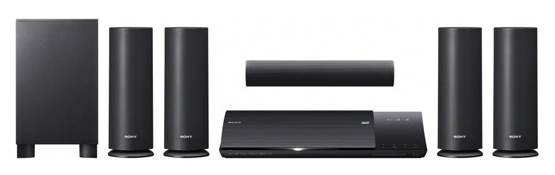 Sony BDV-N590 5.1 Lautsprechersystem mit 3D Blu-ray Player