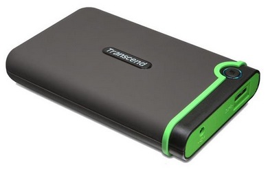 Transcend StoreJet 25M3 1 Terabyte USB 3.0 Festplatte