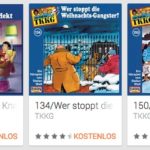 3 Hörbücher von TKKG kostenlos im Google Play Store