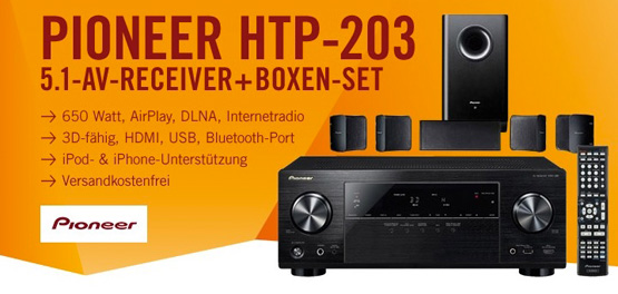 Pioneer HTP-203 5.1 AV-Receiver