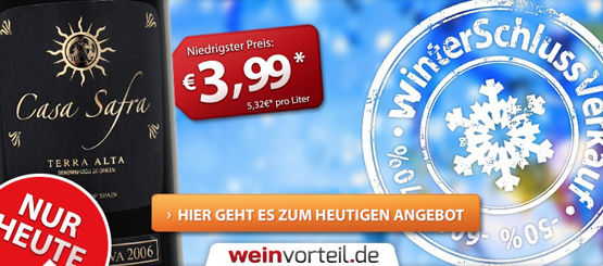 Weinvorteil Winterschlussverkauf