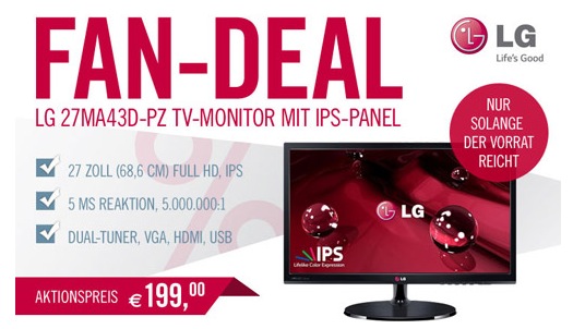 LG Flatron 27MA43D Monitor