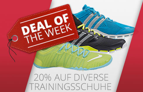  20% Zusatzrabatt auf Nike und Adidas Sportschuhe