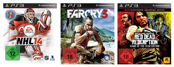 3 Games für 55 Euro