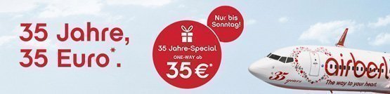 Air Berlin 35 Jahre