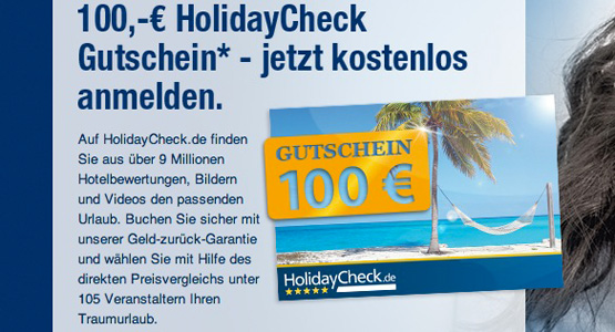 Holidaycheck Gutschein