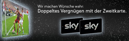 Sky Zweitkarte