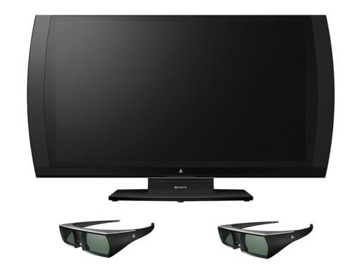 Sony Computer Entertainment 3D Bildschirm + 2x 3D Brillen