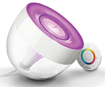 philips led stimmungsleuchte iris clear living colors