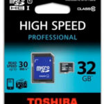 Toshiba 32GB micro SDHC + Adapter für 13,95€ inkl. Versand