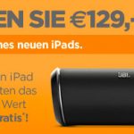 Apple iPad kaufen & JBL Flip II Bluetooth-Lautsprecher im Wert von 119€ gratis dazubekommen