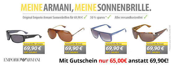 armani emporio sonnenbrillen reduziert günstig angebot