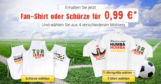 günstig fan-shirt weltmeisterschaft gutschein schnäppchen