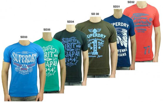 t-shirts superdry günstig aktion angebot marke