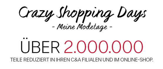 c&a rabatt günstig shopping aktion sale