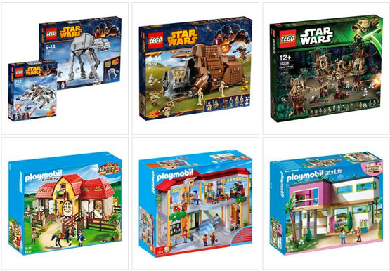 gutschein lego star wars playmobil günstig weihnachtsgeschenke