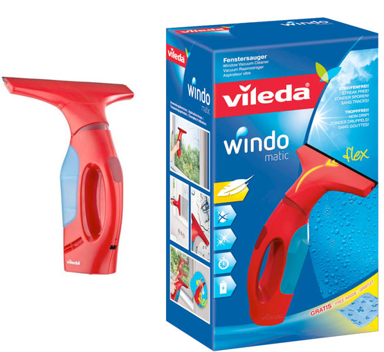 vileda windomatic fenstersauger windowmatic fenster putzen haushalt angebot günstig