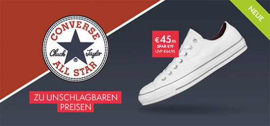 converse sale schuhe angebot