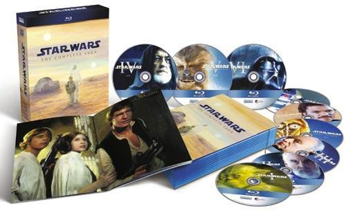 star wars complete saga bluray box set